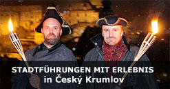 Stadtführungen mit Erlebnis in Český Krumlov